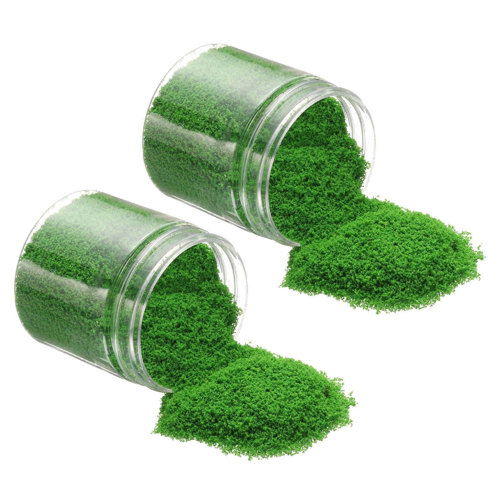 

CoCud Model Grass and Terrain Powder, 185ml Capacity, Fake Miniature Flowers, Plants, and Sponge Green - (Uses: DIY Dollhouse, Fairy Garden, Model