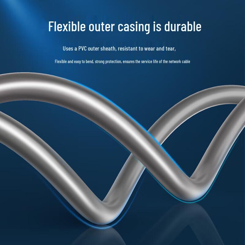 Qiuyehara Cat5e Pure Copper Ethernet Cable