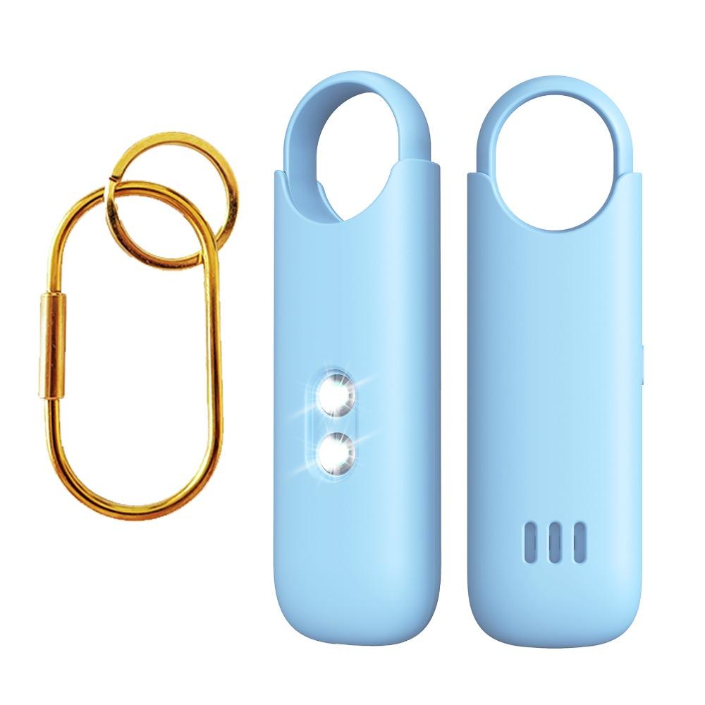 Rechargeable Personal Self Defense Alarm with Dual LED Light Safety Siren  for Women Girls