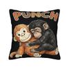 Punch Monkey Team Punch Pillowcases  Vintage Pillow Case For Chair Sofa Home Decor Design Pillow Cover