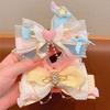 Mode Prinzessin Schleife Haarspangen Haarklammern Kinder Haaraccessoires Süß Süß Mädchen Haarschmuck