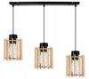Hanging Lamp, Ceiling Chandelier, Wooden, Led Lampshade