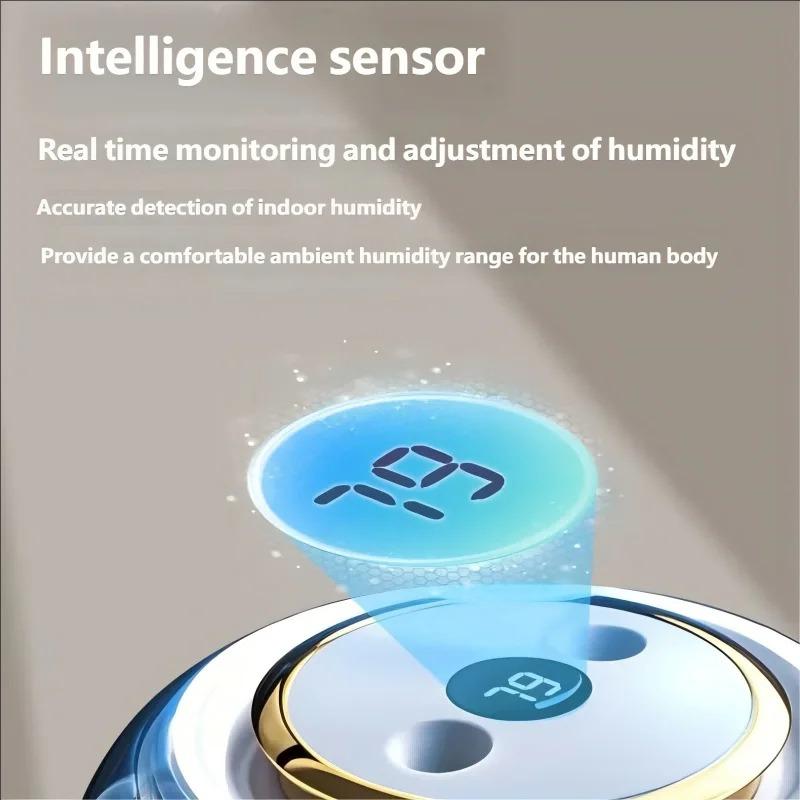2026 New Model Air Humidifier for Babies & Pregnant Women, Ultrasonic Quiet Cool Mist for Home Bedroom Use, Large Spray Capacity