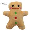 Scratch Resistant Cat Toy Christmas Catnip Plush Toys, Reindeer Gingerbread Santa Stuffed Animal, Interactive Holiday for Kittens, Pet Gift