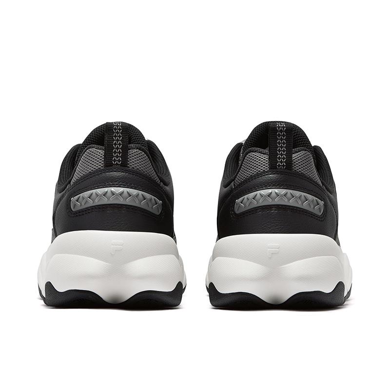 FILA Fusion Waterbear Bear Paw Shoes Fashion Casual Retro Basketball Shoes Men sneakers Black Gray T12M543201FBS