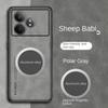 For OPPO Realme GT 6 6T Case Soft PU Skin With Magnetic Protective Back Cover Case For OPPO Realme GT Neo 6 6Se Phone Shell