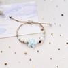 Handmade Adjustable Beaded Bracelets for Women Boho Colorful Glaze Starfish Shell Ceramic Beads Bracelet Girl Party Jewelry Gift
