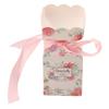 50 Set Wedding Favor Boxes Floral Pattern Retro   Sy Assemble   Boxes Party Favors with Rope   Gift Box