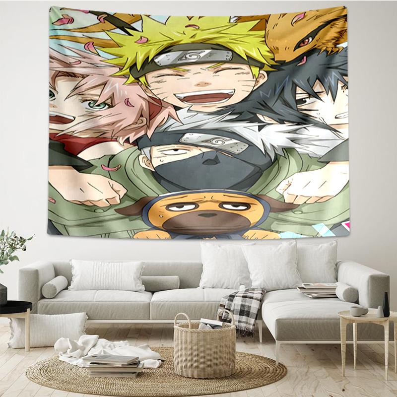 Ninja Team Adventure Tapestry Hanging for Bedroom,Livingroom, Playroom,Decor Art Room Wall Tapestry Holiday and Birthday Gifts