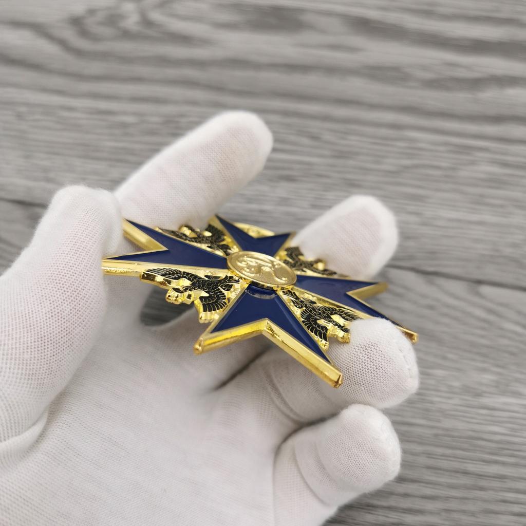 Black Eagle Medal, Blue Knight Medal, Necklace Pendant, Commemorative Medal, Film and Television Props
