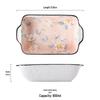 Dianne Chinese Camellia Underglaze Ceramic Dinnerware