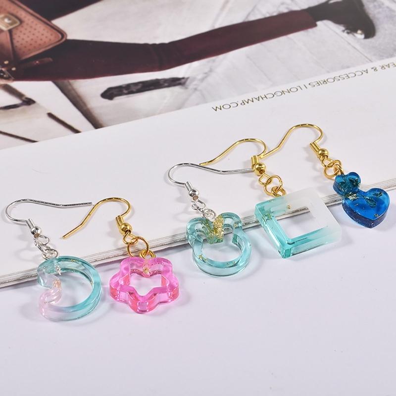 Resin Shaker Fillings Mold,Silicone Note Mold Epoxy Resin Mold Filler Quicksand Casting Filling Mold for Jewelry Making