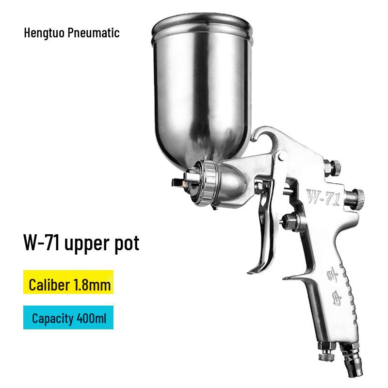 Jiyou W77 Pneumatic Paint Spray Gun for Automotive, Furniture, Machinery, and More