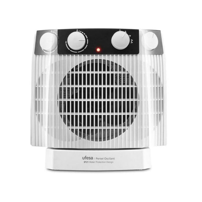 Ufesa Persei Oscilant Calefactor Termoventilador 2000W Blanco