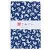 Small Patterned Tenugui (Japanese Hand Towel), Animal Pattern 1, No Fray-resistant Treatment, Set of 5, 33 X 90 Cm, TE-X5-06010-IR