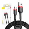 Kabel Usb Do Micro Usb Baseus Cafule 2.4A 1M (Czerwono-Czarny)