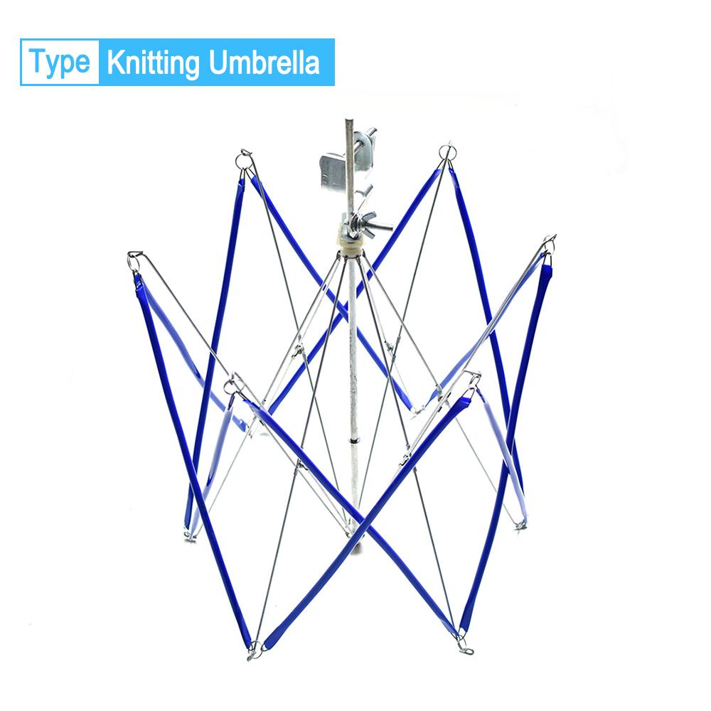 Thread Wool Winder Knitting Umbrella Wool Yarn String Winder Holder Hand Operated Skeins Line Crochet Stitch Craft Tool