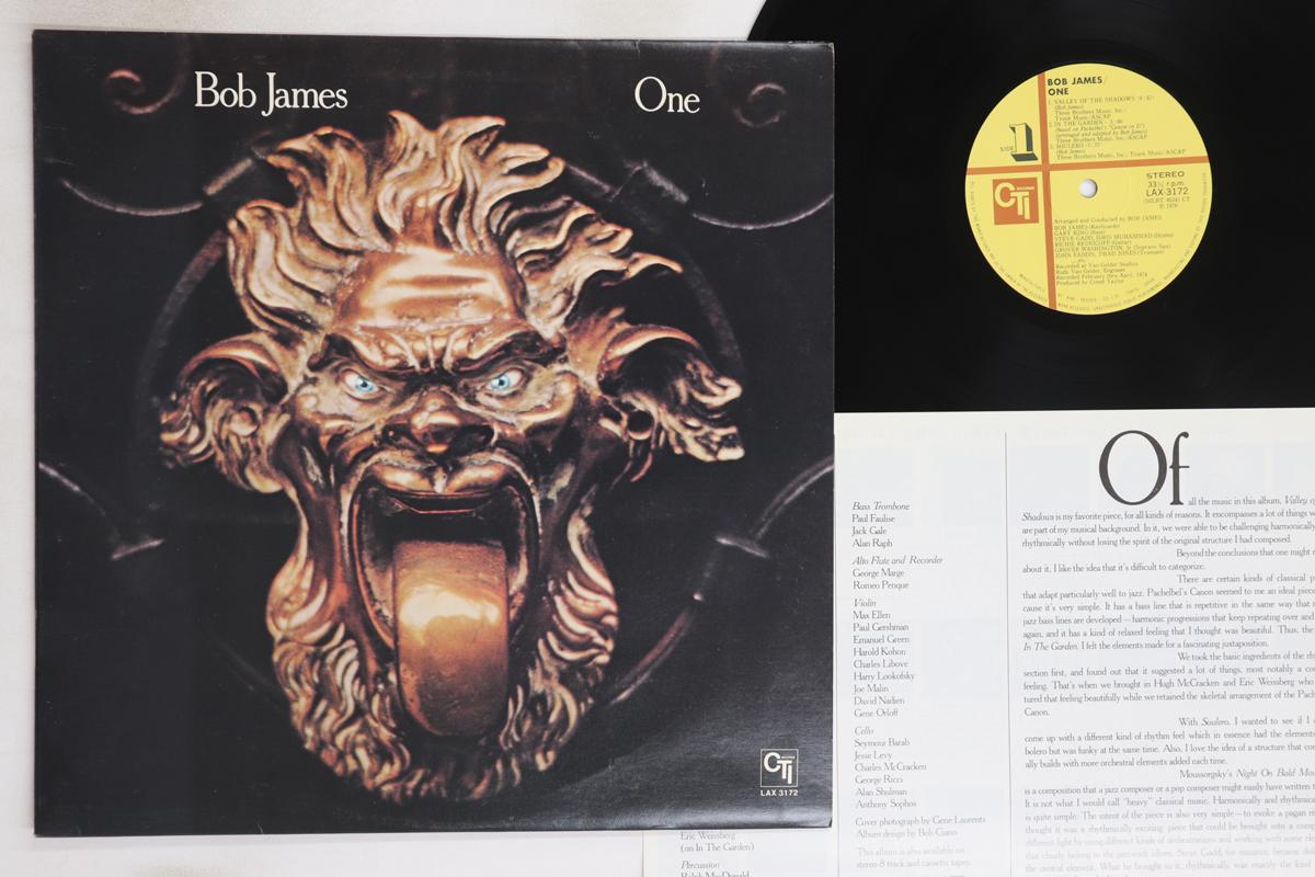 

LP Record BOB JAMES - One LAX3172 CTI 1978 Japan Jazz Used