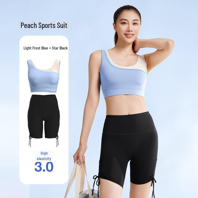 Juyitang Seamless Summer Yoga Suit: High-Elastic, Slim-Fit, One-Piece with Beautiful Back Design