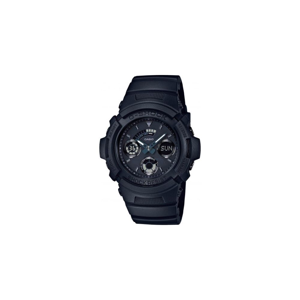 Casio G-Shock AW-591BB-1A Men s Watch Black Resin Case Water Resistant Digital Display