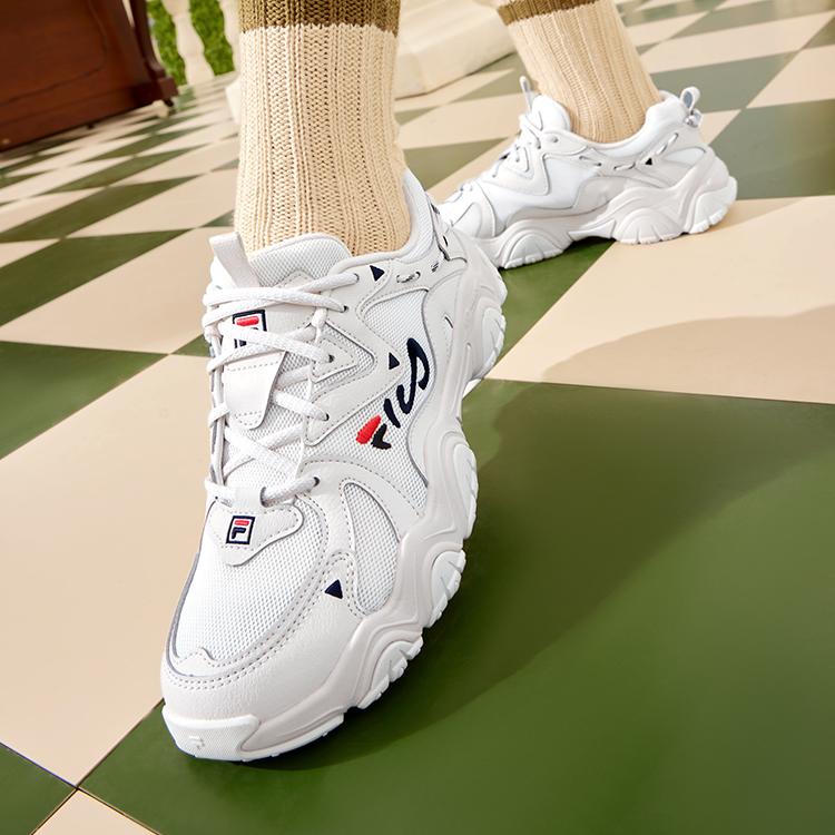 New FILA Fluid 4 Sneakers 'Beige' Women's F12W232127FAW