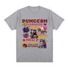Dungeon Crawler Carl Pixel Art TShirt Summer Casual Oneck Tshirt New Style High Quality 100Cotton Comfortable Short Sleeve