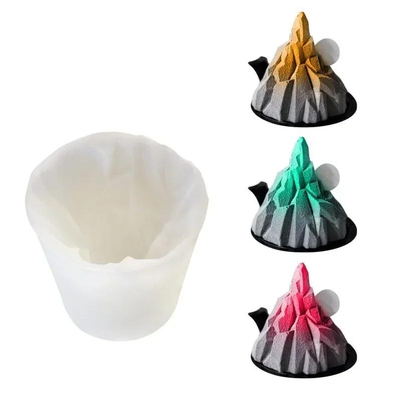 Iceberg Shape Chocolate DIY Baking Molds Silicone Cake Decorating Pudding Drip Glue Decoration Cake Molds Wholesale