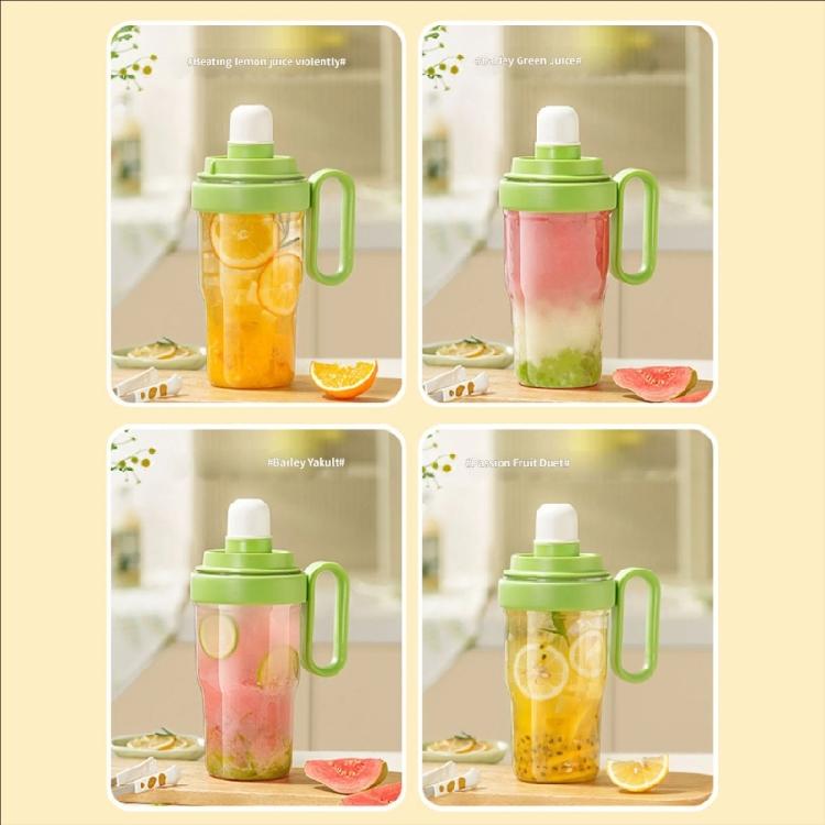 Delicate Milk Tea Shaker Cup Fruit Liquid Mixing Cup For Freshness Fruit Infusions Healthy Beverages And Refreshing Drink