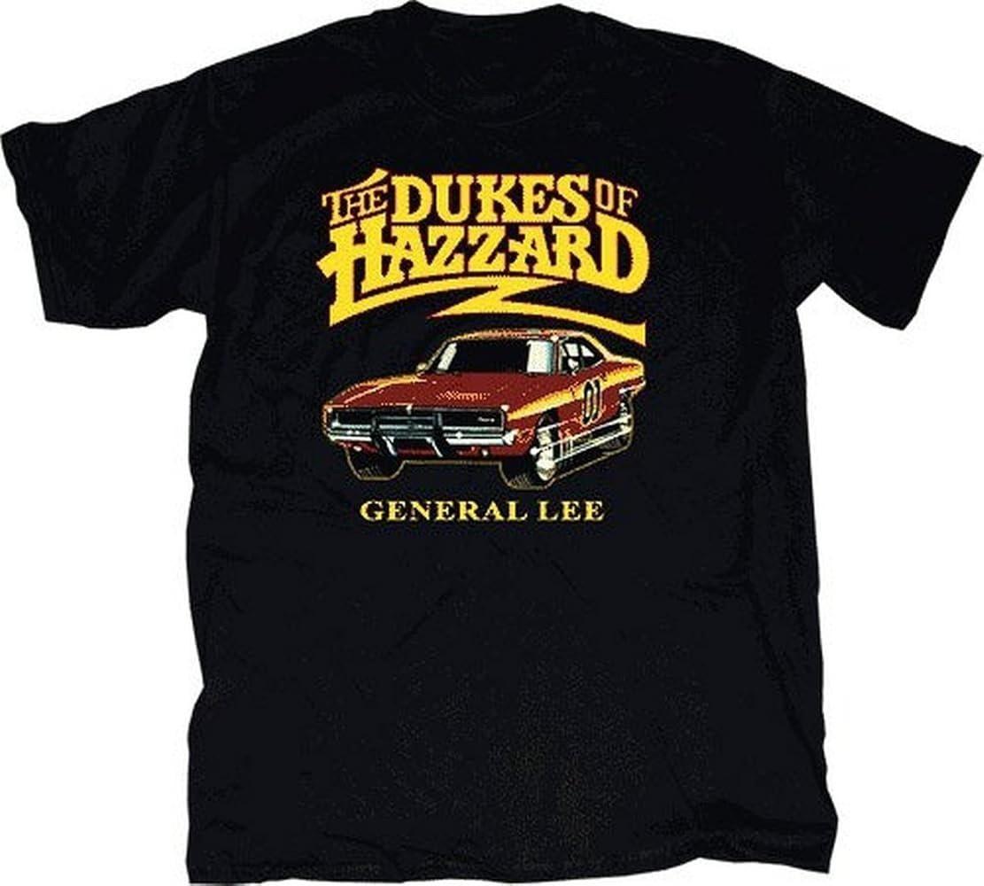 Dukes of Hazzard General Lee Car T-Shirt Tee Full Size XXL
