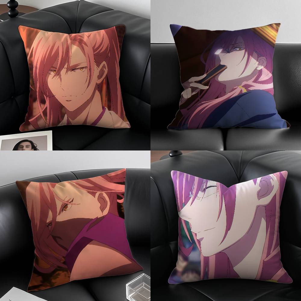 Cool Boy SSk8 The lnfinity Pillow Case Antidustmite Pillowcase Invisible zipper silky short plush Sofa cushion cover