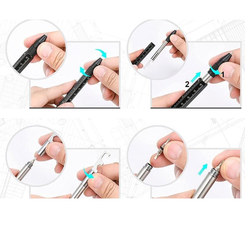 12 in 1 Multitool Pen Men Stocking Filler Gift for Christmas