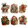Bead Art Crafting Supplies Christmas Hanging Faux Pearl Kit for Adult, DIY Tree Decorations Painting Ornament, Handmade Holiday Craft Set Home