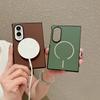 Applicable to ZFold1 magnetic mobile phone case Fold1ULTRA magnetic suction business left and right folding 1ultra anti-drop