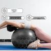 Zesílený PVC výbuchuvzdorný balanční míč na jógu a pilates pro fitness, porod a senzorický trénink
