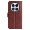 For Xiaomi Redmi Note 14 Pro 5G/Poco X7 5G Wallet Case Crazy Horse Texture Stand Leather Phone Cover