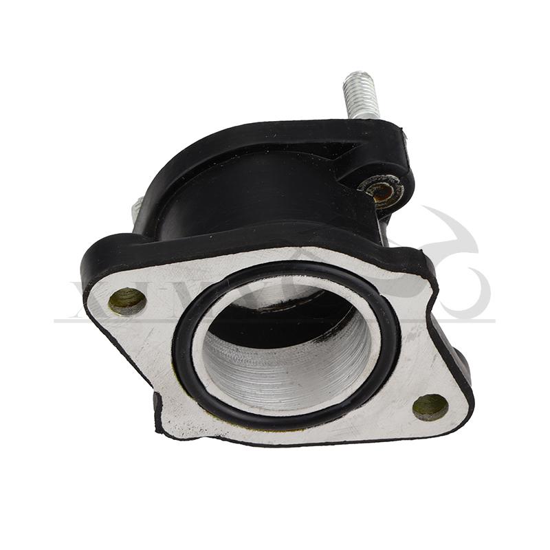 30mm PZ30 ANGLED Carby Intake Manifold Pipe Chinese 200cc-250CC Roketa Sunl BMS ATV QUAD