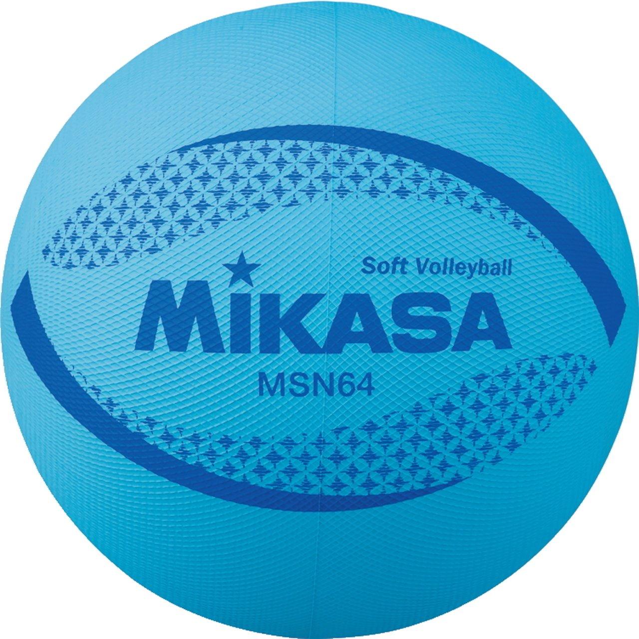 

Soft Volleyball Circumference 64cm 150g MSN64 BL Soft Volleyball [MIKASA] Approx. синий