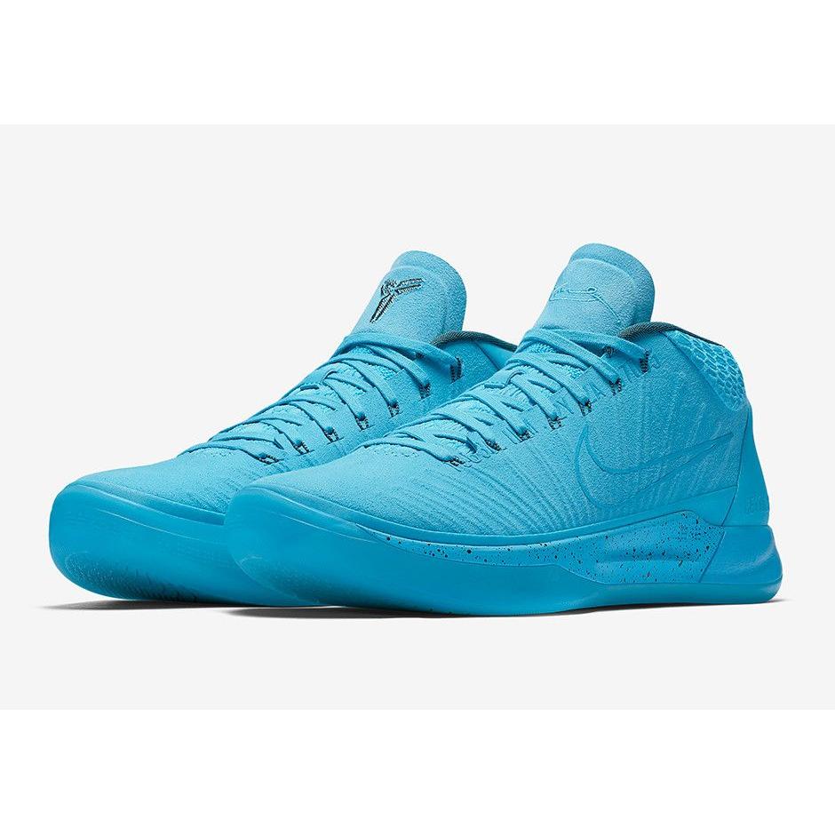 Nike Kobe A.D. Mid 'Honesty' (Unisex) Blue Fury / Blue Fury-Black Basketball Shoes 922482 400