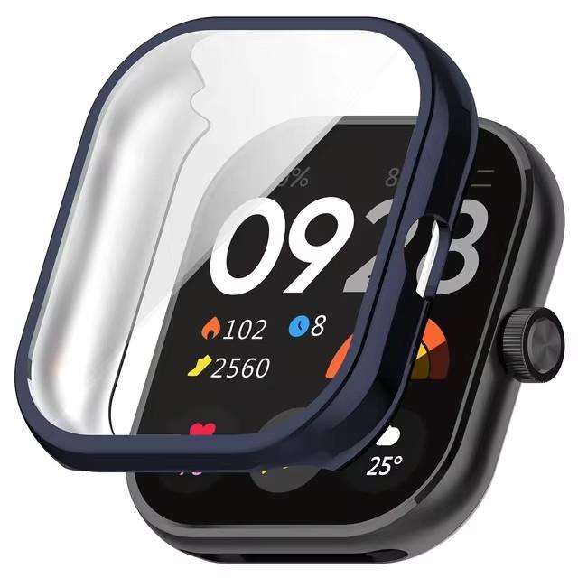 For Redmi Watch 4 Case+Tempered Glass Soft Full  Protective Cases Screen Protector + Cover For Red Mi Watch4