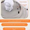 USB Charging Smart Cat Toy Automatic Sounding UFO Turntable Toy Two Control Modes Rotating Interactive Cat Toy