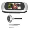 Electric Video Doorbell High Definition Camera 90 Degree Angle Digital Door ViewerSilver