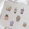Set of 50 Waterproof Vintage Girl Stickers for Personalising Laptops and Accessories