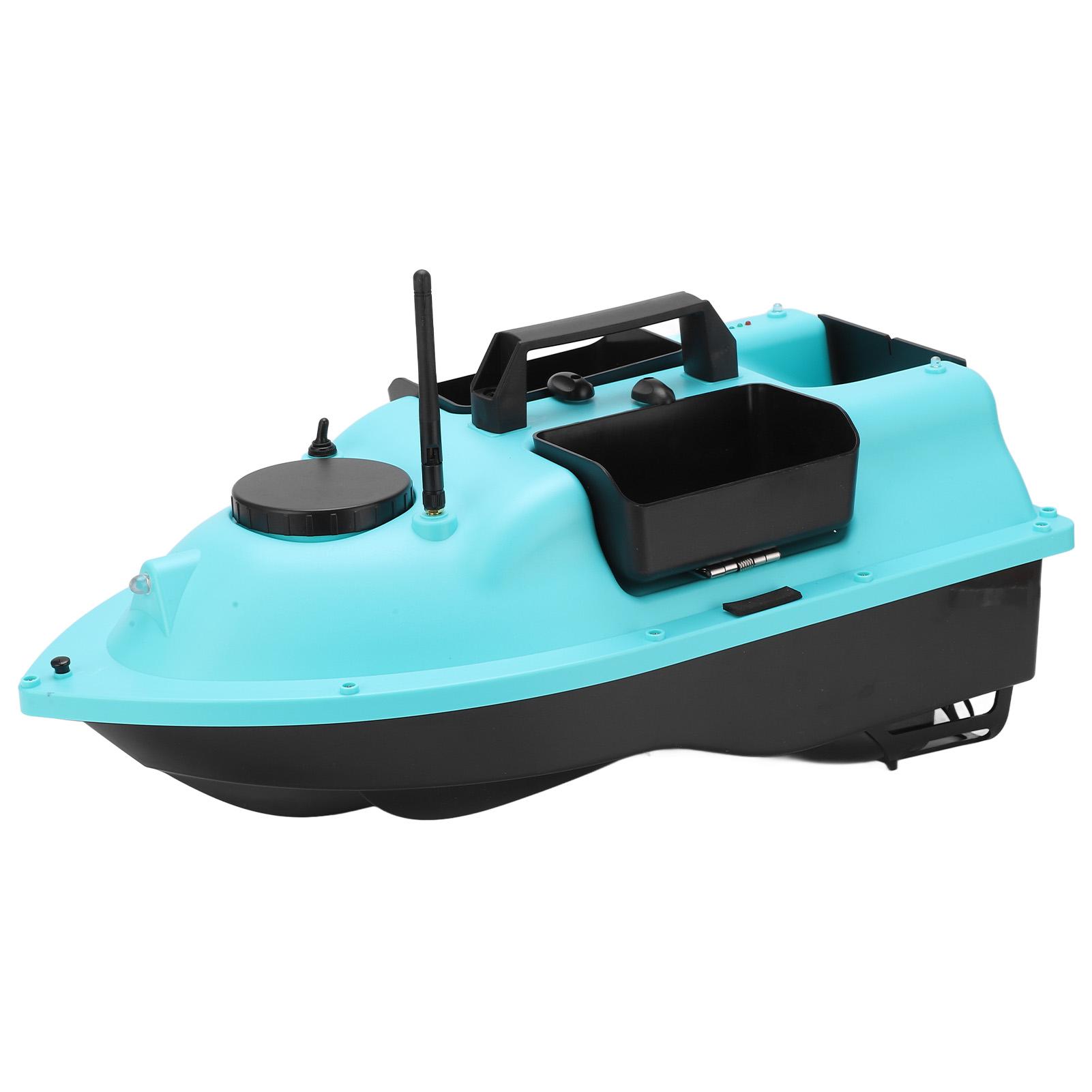 

Радиоуправляемая лодка для рыбалки с приманкой, беспроводная GPS-навигация, эхолот с 3 резервуарами для приманки для больших водоемов