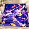 Kpop demon hunters blanket Flannel Blanket Soft Cozy Plush Throw for Sofa Bed Lightweight Home Decoration Outdoor camping