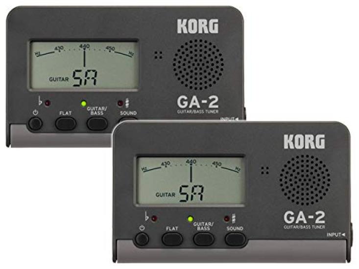 

KORG Tuner Black x Light Gray Set of 2 [Bulk Purchase] - Guitar/Bass GA-2
