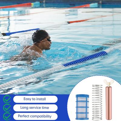 Solar Pool Ionizer Pool Copper Ion Generator Copper Solar-powered Ionizer Pool Cleaner for Above Ground In-ground Pools Spas