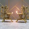 Metal Oxidised Peacock Diya for Puja Room/Home Temple Decor, Brass Antique Oil Lamp with Bell | Best Item for Diwali,