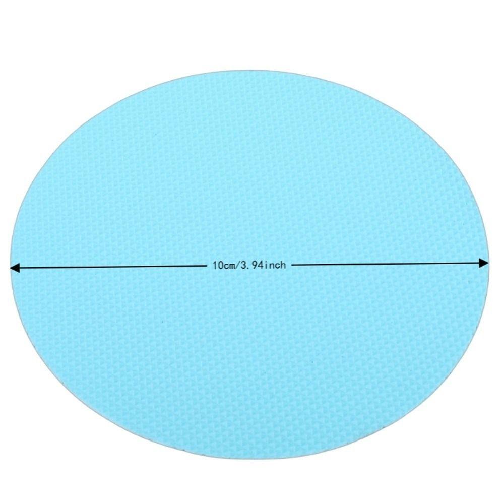 24 PCS Round Shape Bathtub Sticker PEVA Anti Slip Shower Tape Bathroom Bathtub Shower Stairs