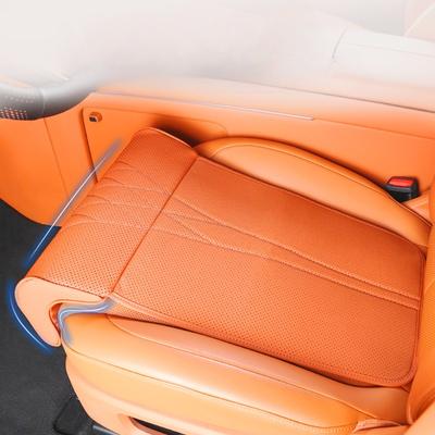 Car Seat Leg Support Extension Suede For Driver Memory Foam Seat Padding Mat Cover Universal Auto Seat Extender Leg Cushion