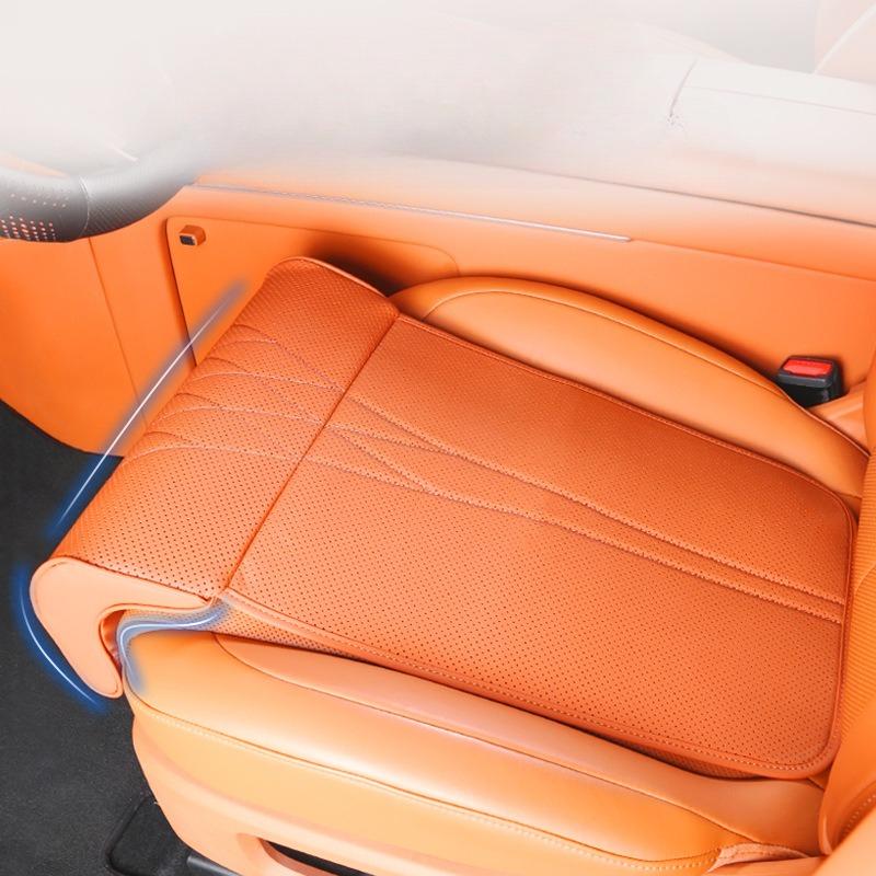 Autositz Beinstütze Verlängerung Wildleder Für Fahrer Memory-Schaum Sitzpolsterung Matte Bezug Universal Autositzverlängerer Beinkissen